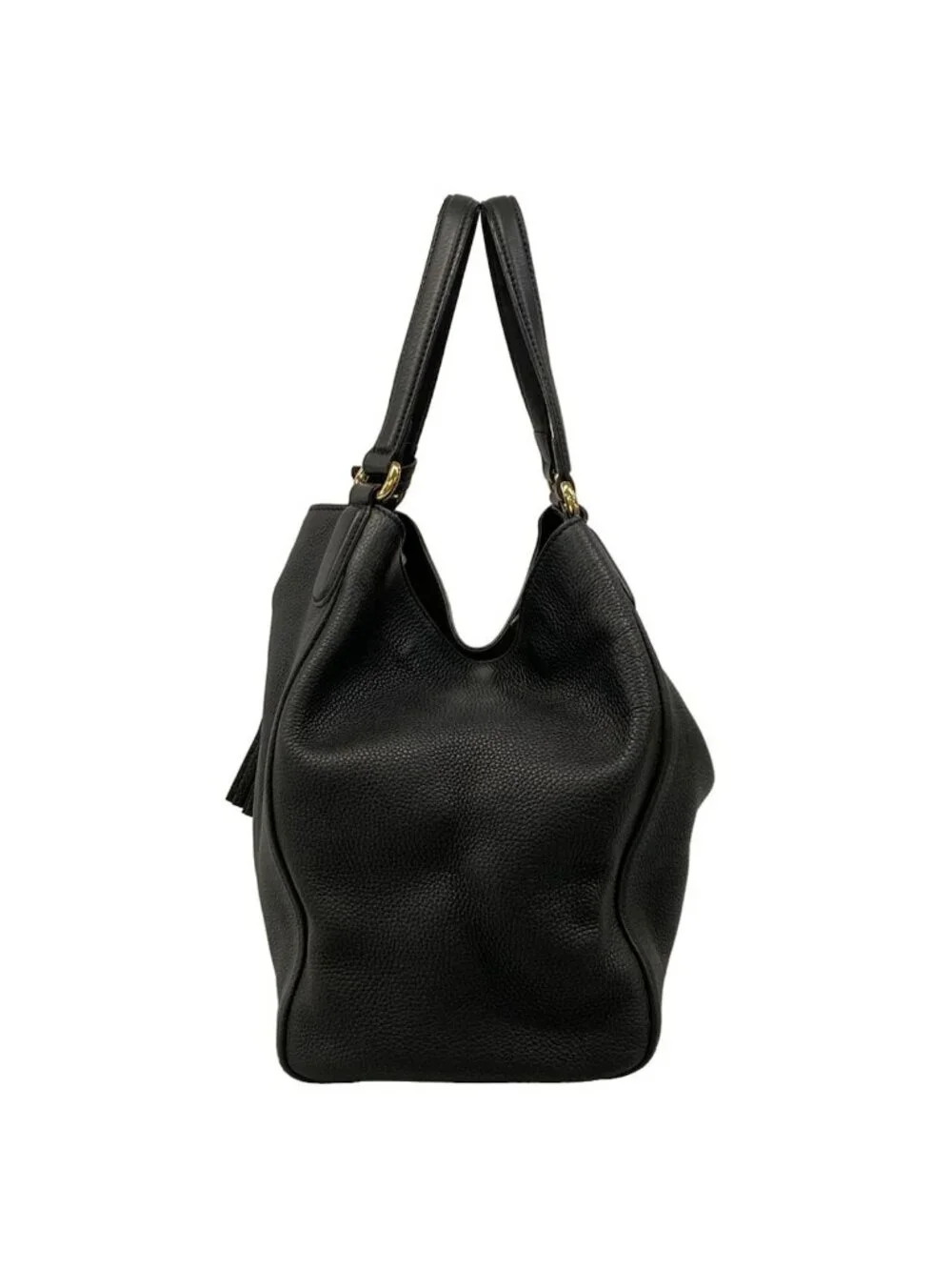 Gucci Tote Soho Cellarius Black Leather